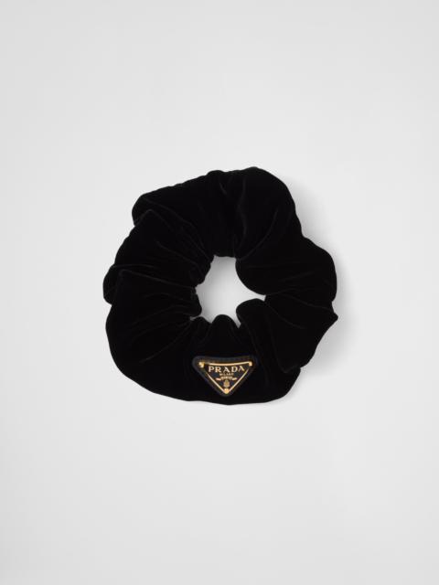 Velvet scrunchie