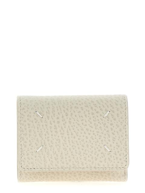 Four Stitches Wallets, Card Holders Beige