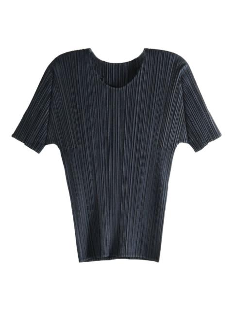 Pleats Please Issey Miyake pleated T-shirt