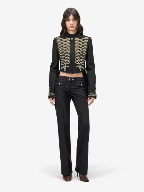 Alexander McQueen Frogging Embroidery Jacket