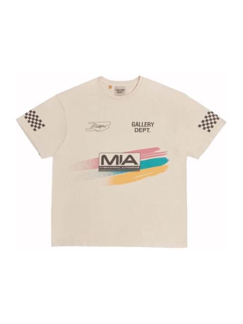 GALLERY DEPT. Gallery Dept. x Miami International Autodrone "Miami Grand Prix" MIA Merch Tee Archival White
