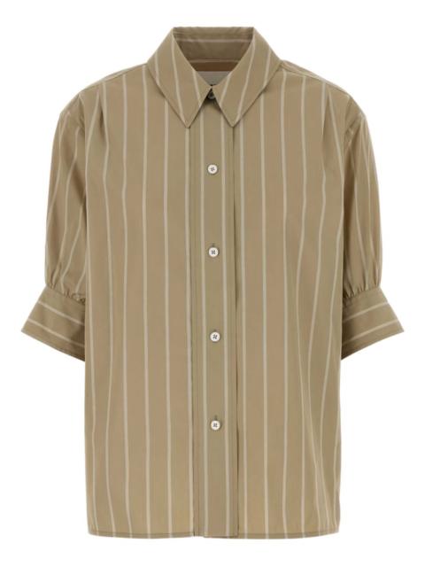 Jil Sander striped poplin shirt