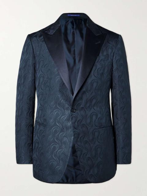 Ralph Lauren Silk Jacquard Suit Jacket