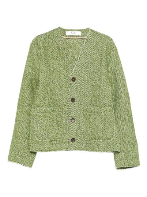 Séfr buttoned patch-pocket cardigan