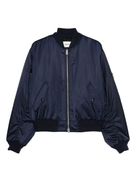 Tonywack zip-front patch-pocket bomber jacket