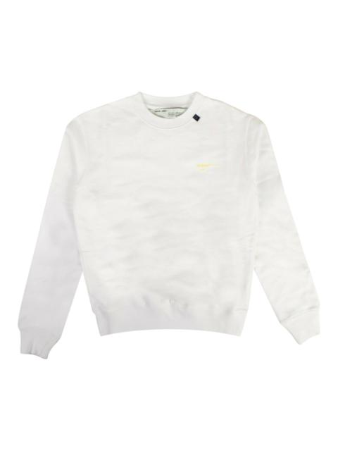 Off-White Acrylic Arrows Sweatshirt 'White'