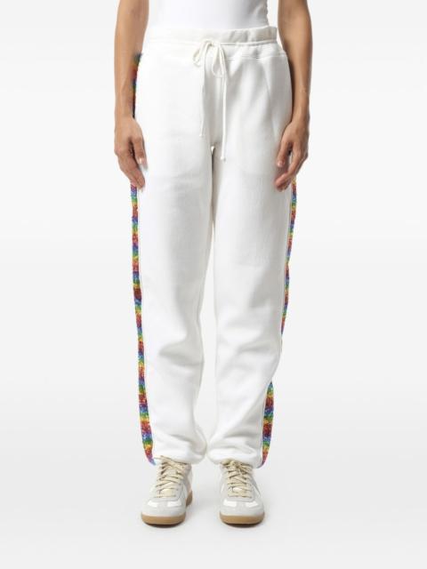 Marc Jacobs glitter-stripe track pants