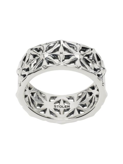 STOLEN GIRLFRIENDS CLUB Midnight Cross Eternity Band Ring