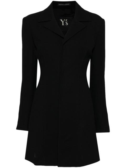 Y's slim-cut single-breasted blazer