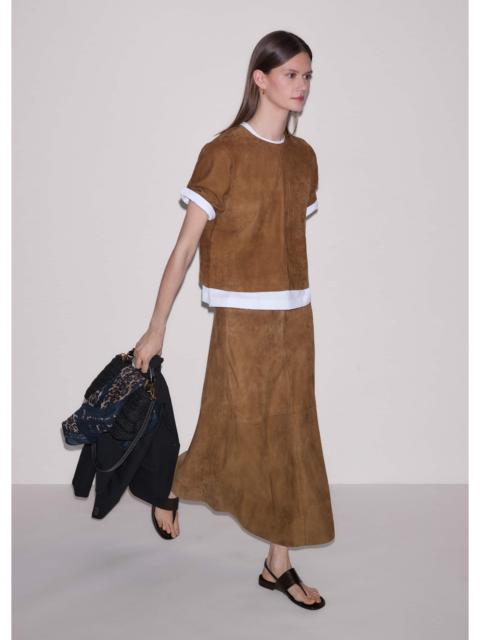 ME+EM Luxe A-Line Maxi Skirt