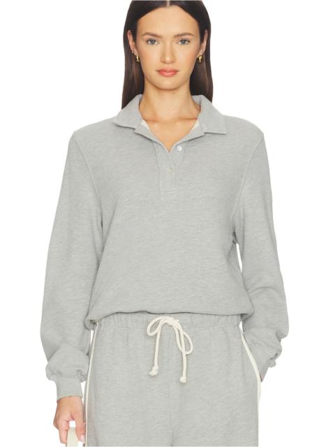 DONNI. The Eco-terry Polo Sweatshirt