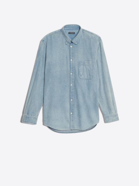 BALENCIAGA Big Denim Shirt