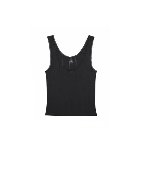 Cou Cou The Scoop Tank Black