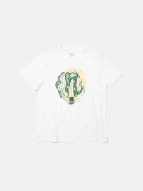 Nudie Jeans Roy Bas T-Shirt Offwhite