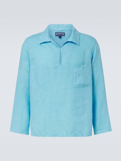 Vilebrequin Comores linen shirt