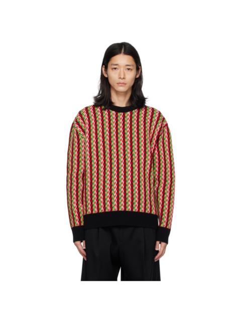 Lanvin Multicolor Curb Sweater