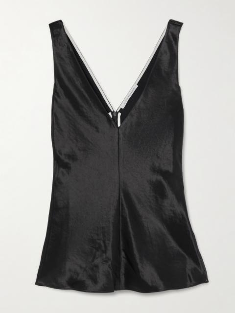 AGOLDE + Maria Mcmanus Paneled Organic Cotton Camisole