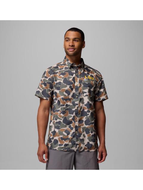 Columbia Men's Collegiate PFG Super Slack Tide Shirt - LSU