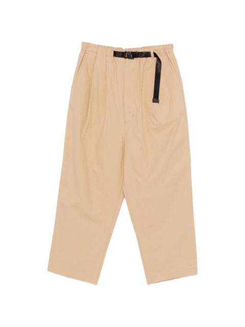 Comme des Garçons Homme pleated belted trousers
