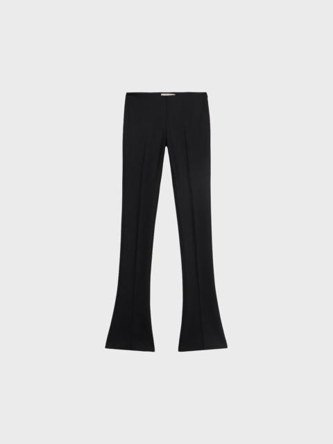 Blumarine SLIM TROUSERS IN COMPACT FABRIC