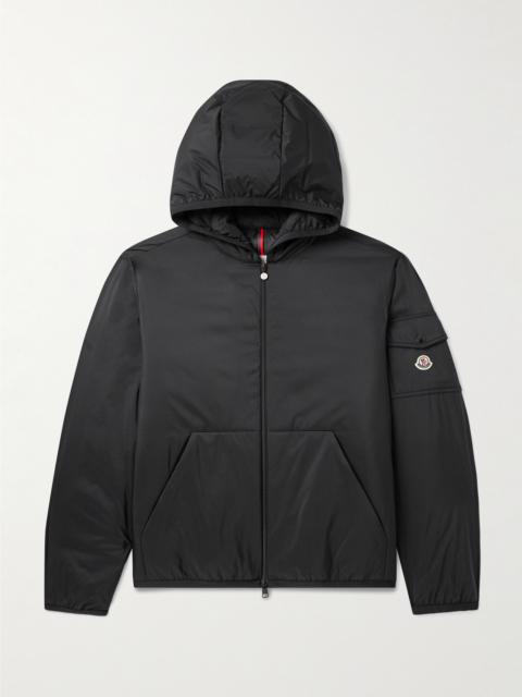 Moncler Monteynard Logo-Appliquéd Nylon Hooded Down Jacket
