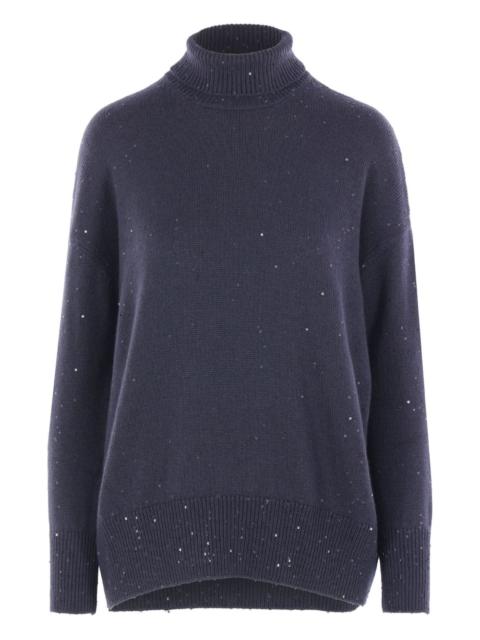 Brunello Cucinelli sequin-embellished sweater
