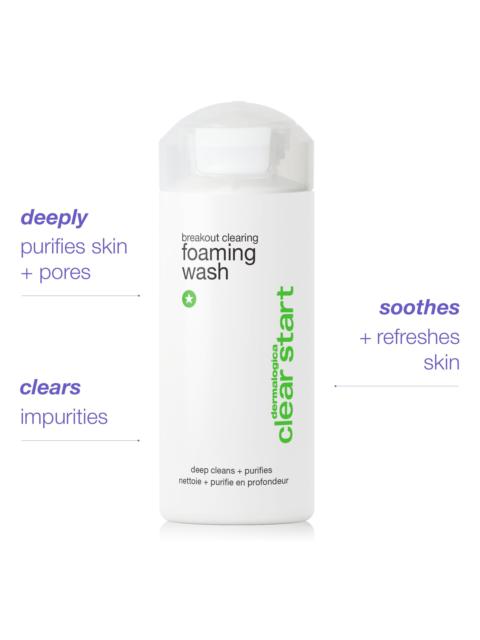 Dermalogica breakout clearing foaming wash