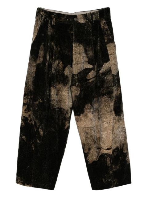 Ziggy Chen printed trousers