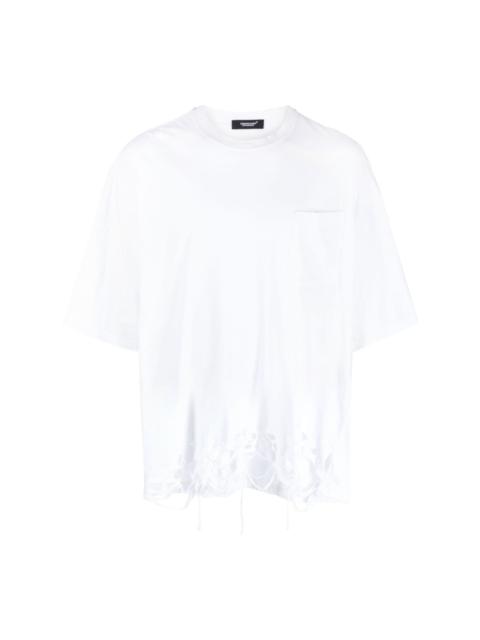 UNDERCOVER graphic-print cotton T-shirt | REVERSIBLE