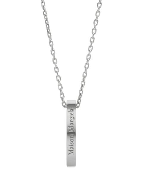 Maison Margiela Maison Margiela Logo Ring Precious Metals Necklace