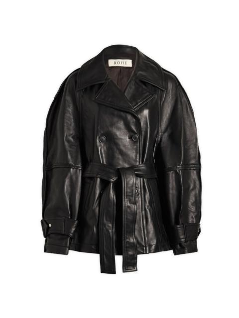 RÓHE Róhe Sculptural Leather Jacket