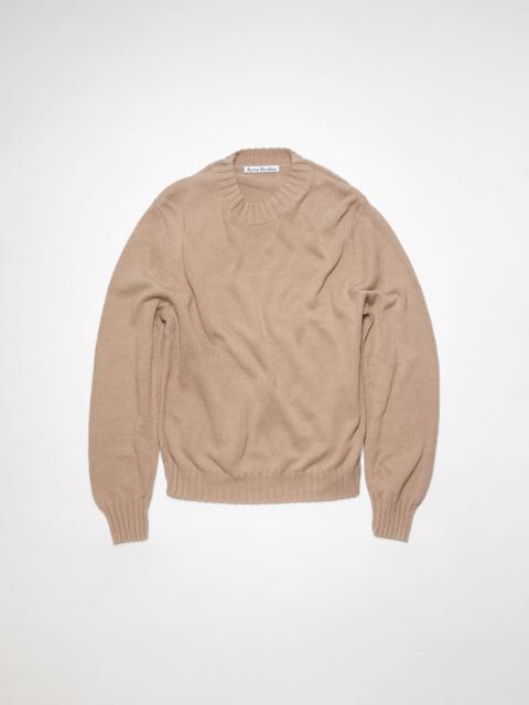 Acne Studios Crew neck jumper - Mushroom beige