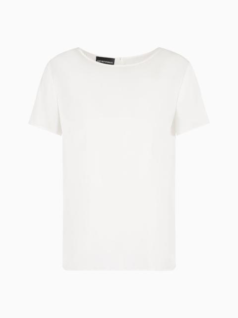 EMPORIO ARMANI Silk satin blouse