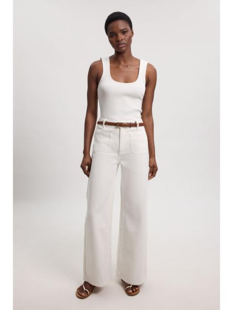 KAREN MILLEN Denim Straight Leg Pocket Jean