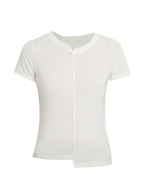 Y-3 zip-detail T-shirt