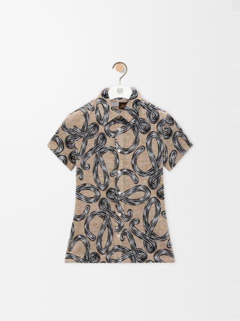 Loewe Top in cotton terry blend