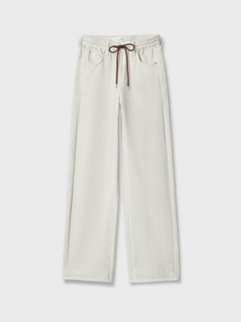 rag & bone rb Miramar Drawstring Wide-Leg Pants Cotton Terry