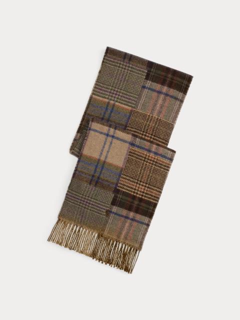 Polo Ralph Lauren Patchwork Plaid Wool-Blend Scarf