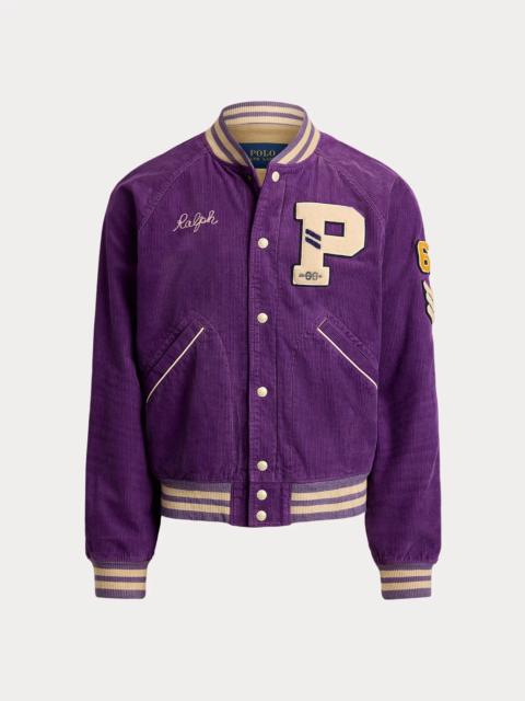 Polo Ralph Lauren Corduroy Letter Jacket