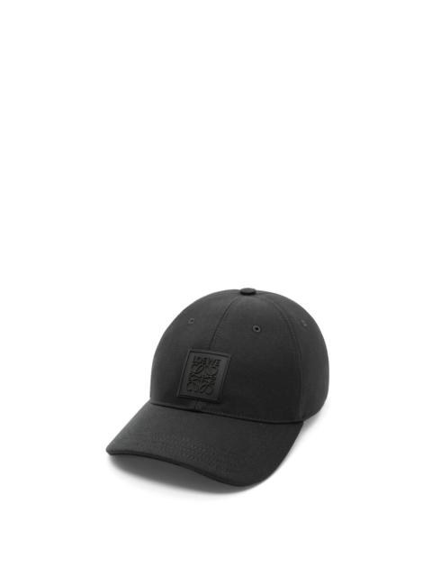 Patch cap in canvas