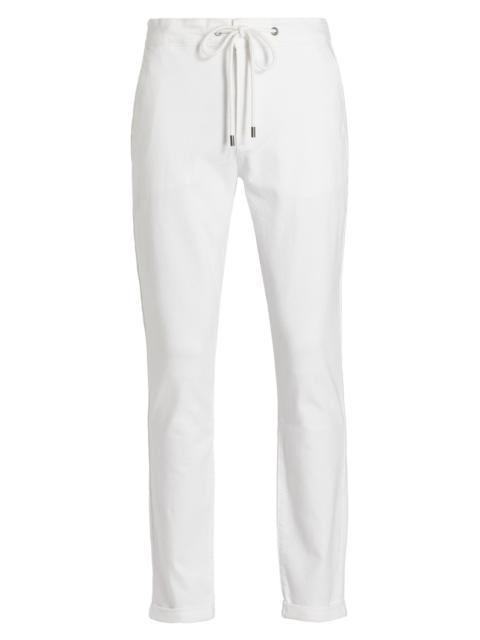 PAIGE Men's Fraser Drawstring Slim-Fit Pants - Atlantic Frost
