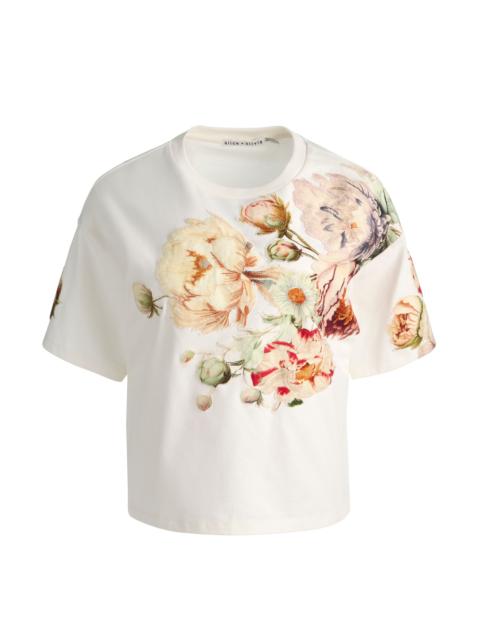 Alice + Olivia EVAN APPLIQUE OVERSIZED TEE