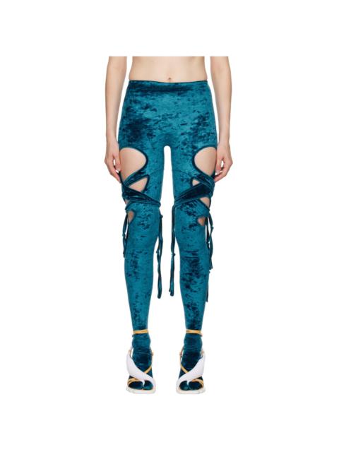 OTTOLINGER Blue Tabi Leggings