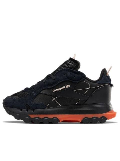Reebok (WMNS) Reebok Classic Leather x Cardi B 'Core Black Fiery Orange' GY5925