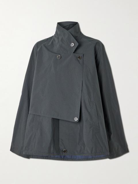 Tibi Charles Checked Cotton-blend Jacket