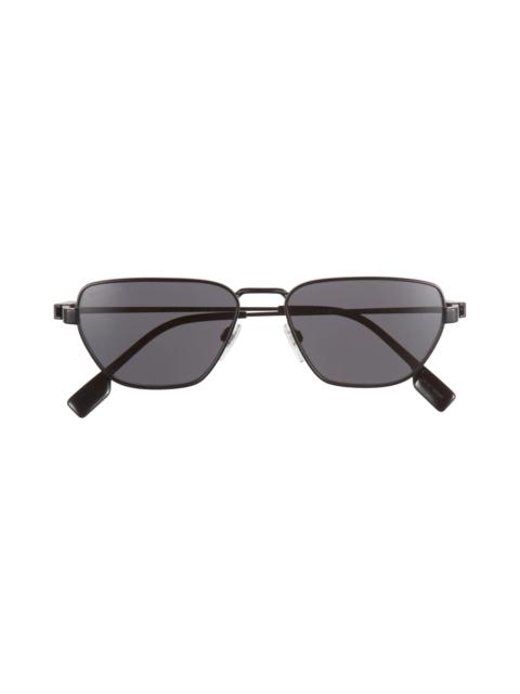 56mm Square Sunglasses