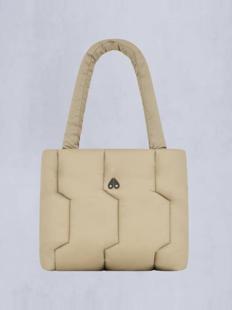 MOOSE KNUCKLES ANGLINE PUFFER TOTE BAG