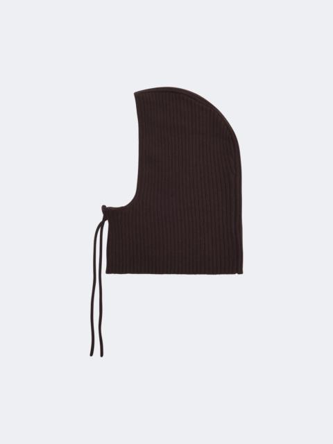 Yves Salomon Ribbed-knit cashmere balaclava