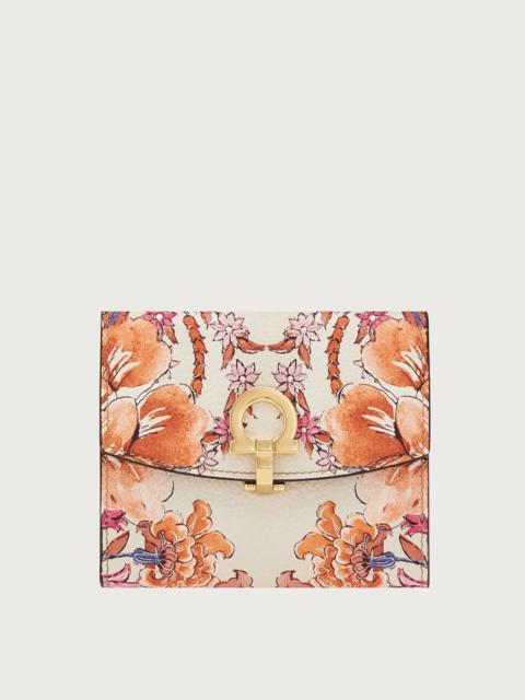 FERRAGAMO GANCINI COMPACT WALLET