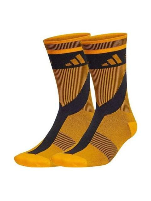adidas (WMNS) adidas by Stella McCartney Crew Socks 'Orange' HY4058